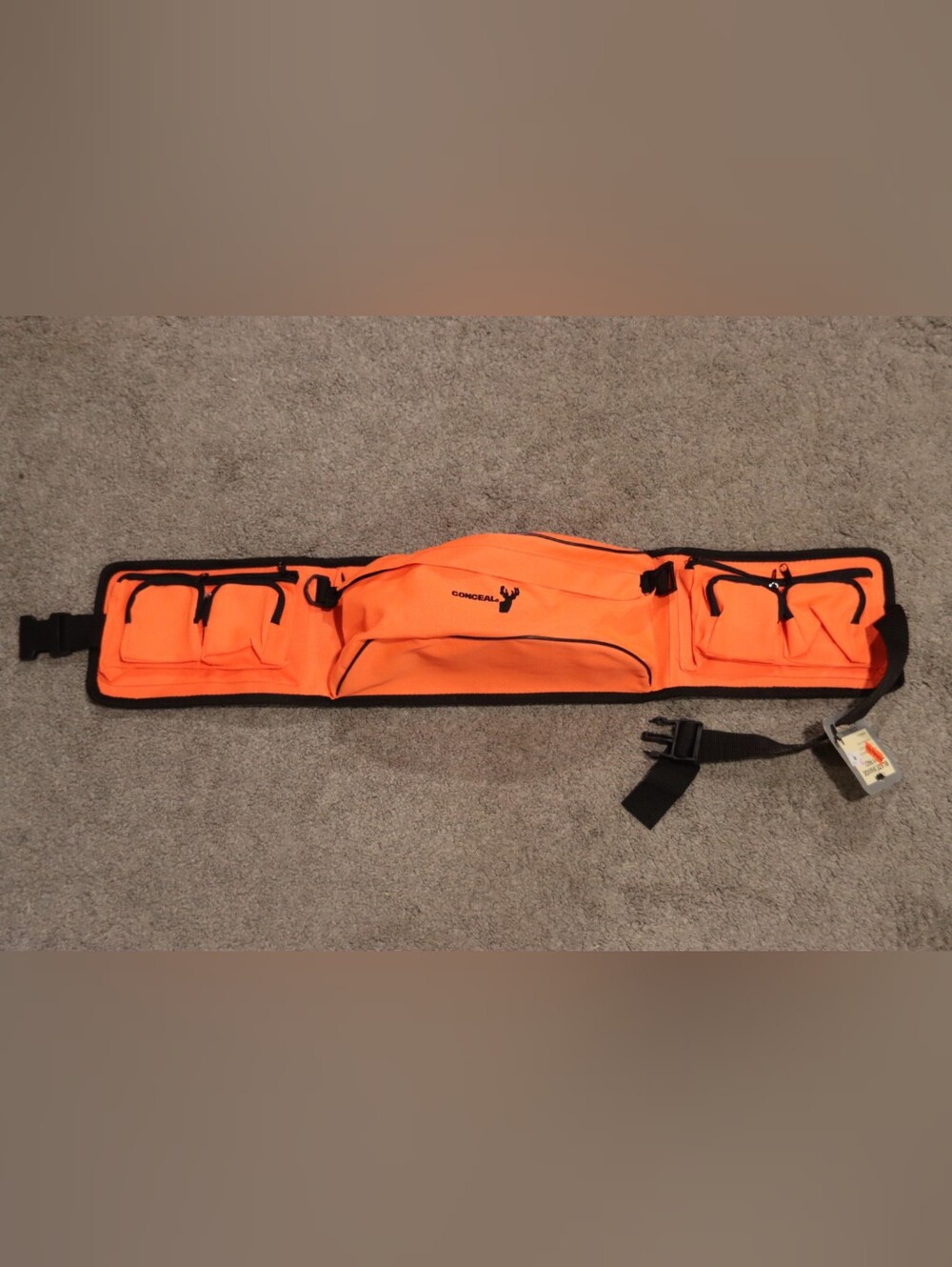 Conceal Orange 7 Pocket Fanny Pack NWT
